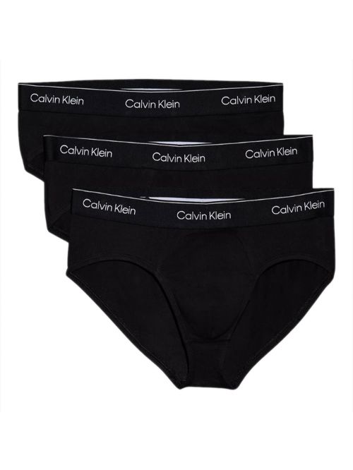 CALVIN KLEIN Hip Briefs - Icon Cotton Stretch - Πακέτο με 3