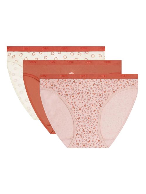 DIM Γυναικεία Σλιπ Les Pockets Cotton BBX - Βαμβακερά - Πακέτο με 3