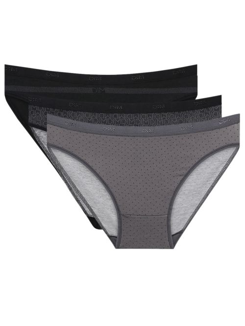 DIM Γυναικεία Σλιπς Les Pockets Cotton - Βαμβακερά - Πακέτο με 3