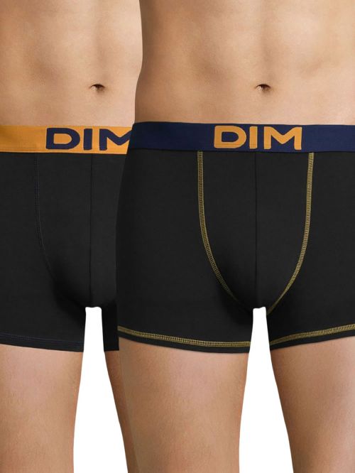 DIM Ανδρικό Boxer 5VV - Cotton Stretch - Ελαστικό Βαμβάκι - Πακέτο με 2 