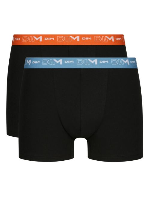 DIM Ανδρικό Μπόξερ B4O - Cotton Stretch - Ελαστικό Βαμβάκι - Πακέτο με 2