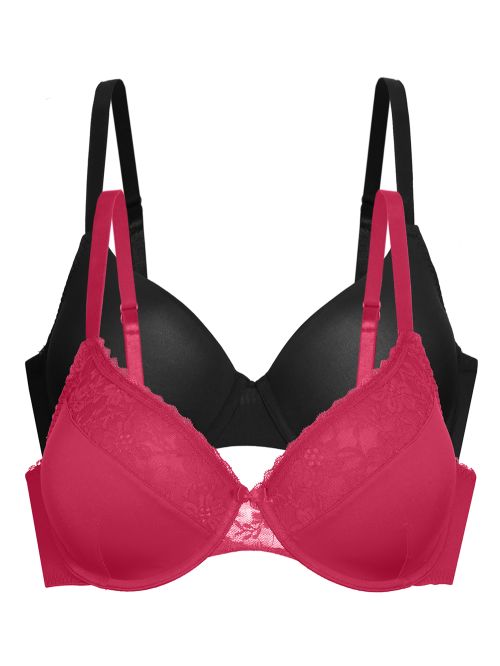 Σουτιέν DORINA Sonia 1+1 ΔΩΡΟ - Ενίσχυση & Μπανέλα - Μεγάλο Στήθος