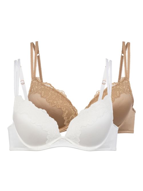 Σουτιέν DORINA Origins Shiny 1+1 ΔΩΡΟ Push Up - Βαθύ V - Πλουσιότερο Μπούστο