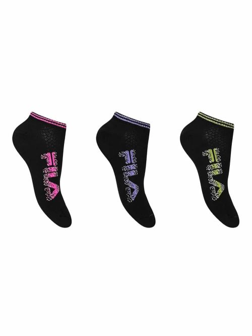 FILA Γυναικείο Αθλητικό Σοσόνι - Ελαστικό Βαμβάκι - 3 Ζευγάρια