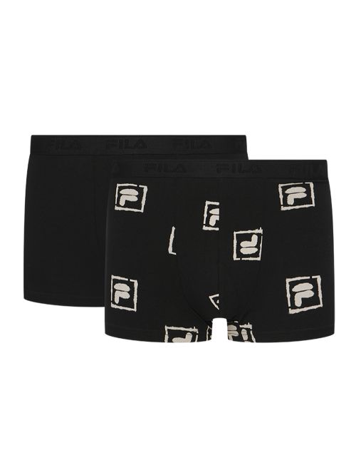 FILA Boxer - Ελαστικό Βαμβάκι - Πακέτο με 2