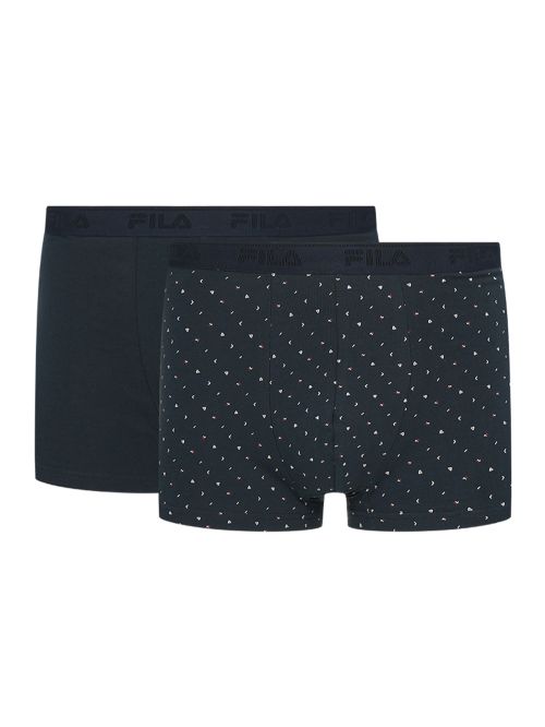 FILA Boxer - Ελαστικό Βαμβάκι - Πακέτο με 2