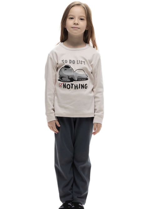 Παιδική Πυτζάμα GALAXY για Κορίτσι - 100% Βαμβακερή 