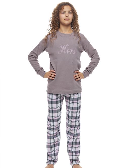 Παιδική Εφηβική Πυτζάμα GALAXY για Κορίτσι Hers FAMILY - 100% Βαμβακερή