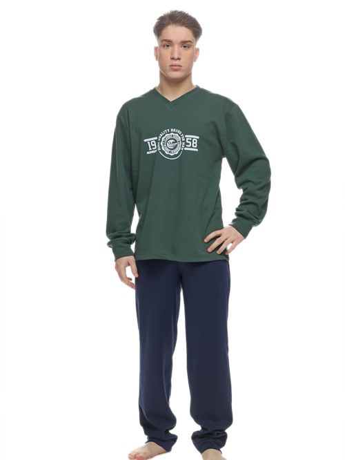 Ανδρική Πυτζάμα GALAXY - 100% Βαμβακερή - Άνεση & Απαλότητα