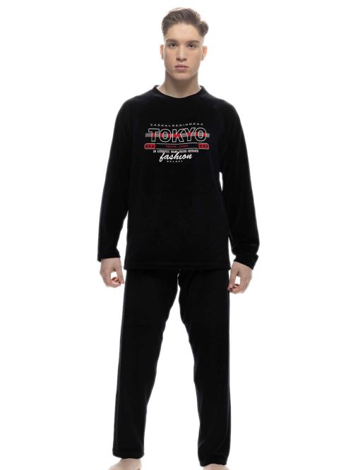 Ανδρική Πυτζάμα Galaxy - Απαλό Βελούδο