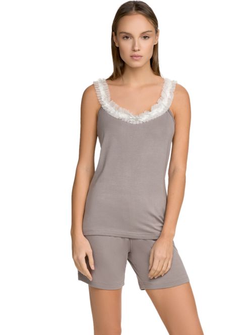 γυναικεία πυτζάμα giota 3162 μπροστά