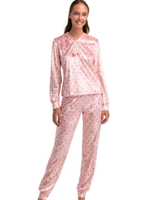 γυναικεία πυτζάμα giota 3611 μπροστά