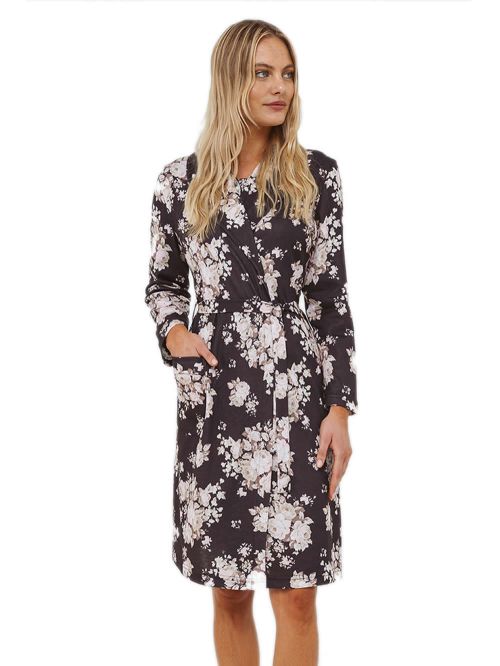 Ρόμπα ΓΙΩΤΑ Homewear - Ποιοτικό Βαμβάκι - Floral Σχέδιο