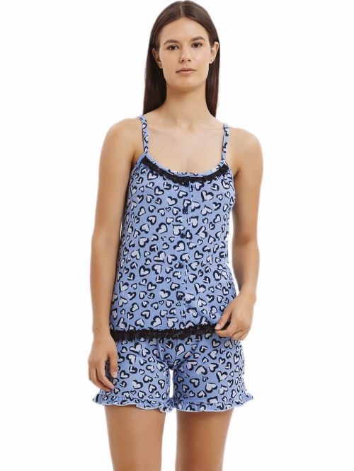 Πυτζάμα ΓΙΩΤΑ Homewear Heart - 100% Βαμβακερή - Νέα Μαμά