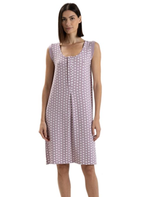 Νυχτικό ΓΙΩΤΑ Homewear Πουά - Απαλό Viscose - Νέα Μαμά