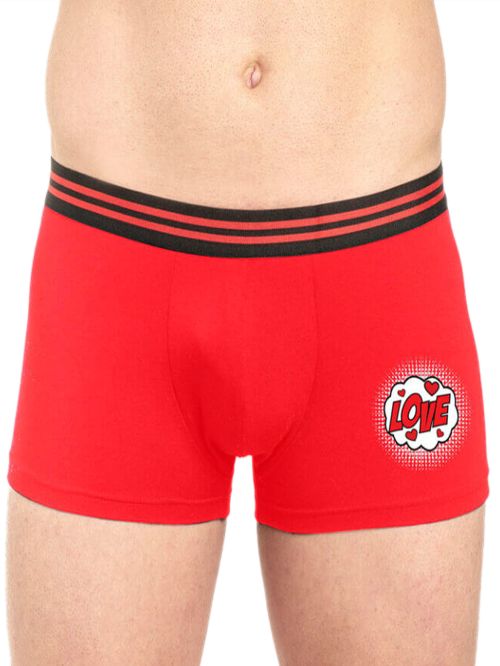 GKAPETANIS Ανδρικό Boxer LOVEPOP - Απαλό Modal/Βαμβάκι - Valentine's Day
