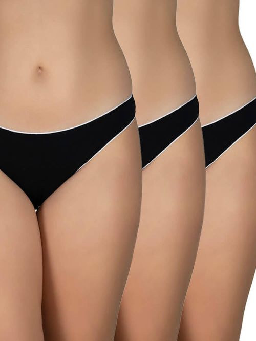 GKAPETANIS Σλιπ Κανονικό Mini All Day - Ελαστικό Βαμβάκι - 3 Τεμάχια 