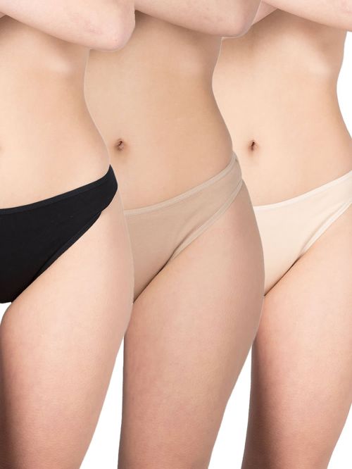 GKAPETANIS Σλιπ Κανονικό Mini All Day - Ελαστικό Βαμβάκι - Πακέτο με 3