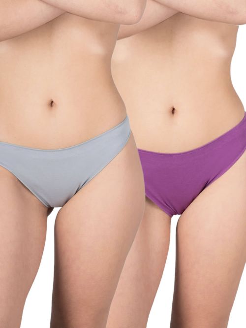 Brazilian Σλιπ GKAPETANIS Soft Touch -  2 Τεμάχια - Απαλό Modal Βαμβάκι - Αόρατα Λάστιχα