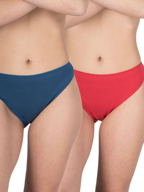 Σλιπ Bikini Κανονικό GKAPETANIS Soft Touch - Φαρδύ & Ψηλό - Απαλό Modal & Βαμβάκι - 2 Τεμάχια