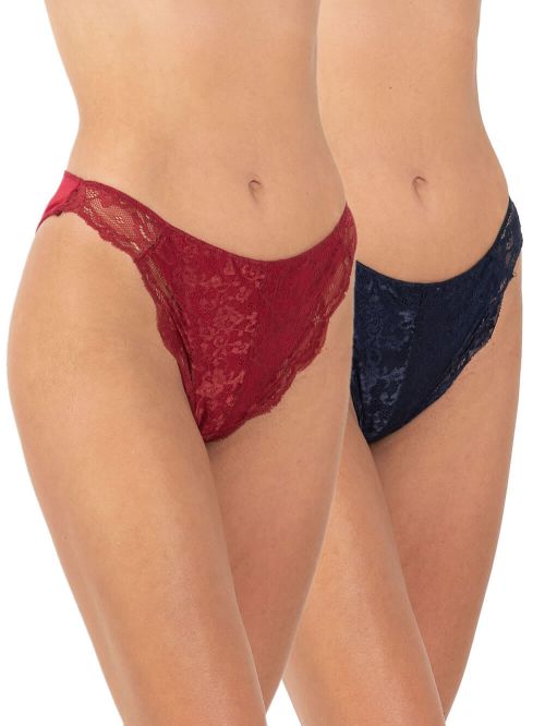 GKAPETANIS Κανονικό Soft Touch Lace - Δαντέλα & Modal Βαμβάκι - 2 Τεμάχια 