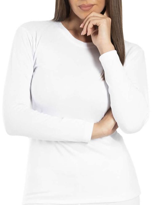 GKAPETANIS Ισοθερμική Μπλούζα με Μακρύ Μανίκι - Χειμώνας 2019/20-S-White