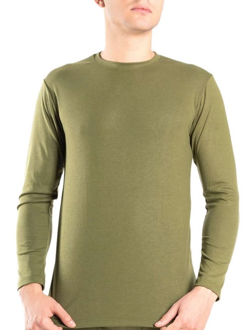 GKAPETANIS Ανδρική Ισοθερμική Μπλούζα - Μακρύ Μανίκι - Απαλή & Ζεστή