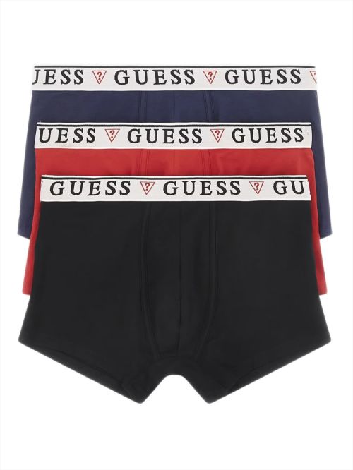 GUESS Boxer Hero Cotton Stretch - Ελαστικό Βαμβάκι - Πακέτο με 3