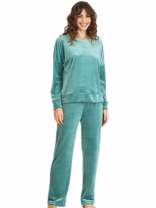 Γυναικεία Πυτζάμα HARMONY - Απαλό Βελούδο