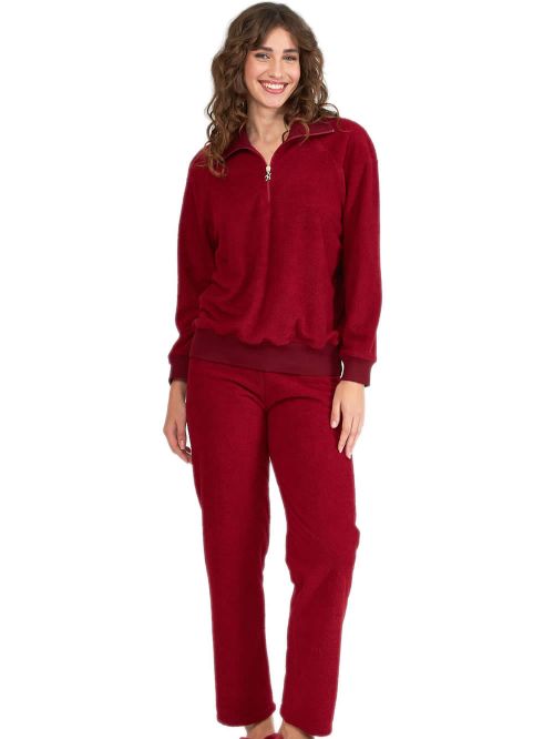Γυναικεία Πυτζάμα Φόρμα HARMONY - Απαλό & Ζεστό Fleece 