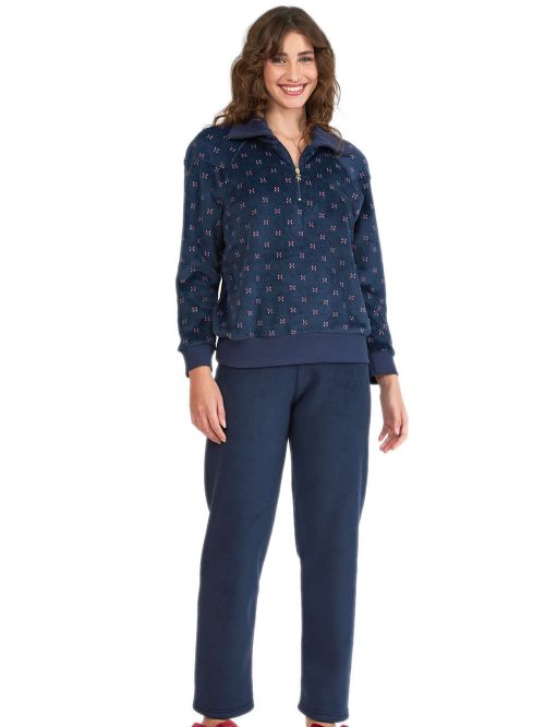 Γυναικεία Πυτζάμα HARMONY - Απαλό & Ζεστό Fleece