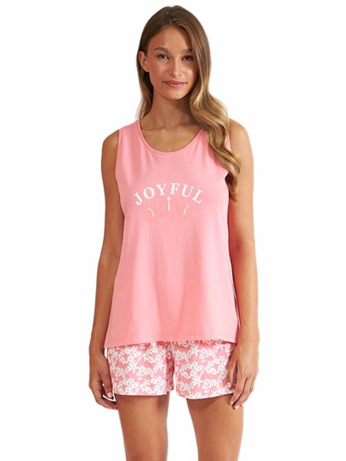 Πυτζάμα HARMONY Joyfull - Αέρινο Modal & Βαμβάκι - Floral Σχέδιο