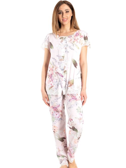 γυναικεία πυτζάμα harmony 28905 μπροστά