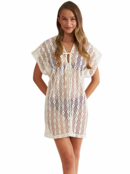 Φόρεμα Beachwear Harmony - Πλεκτό Δικτυωτό Σχέδιο