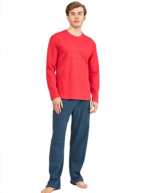 Ανδρική Πυτζάμα HARMONY Cool - 100% Βαμβακερή