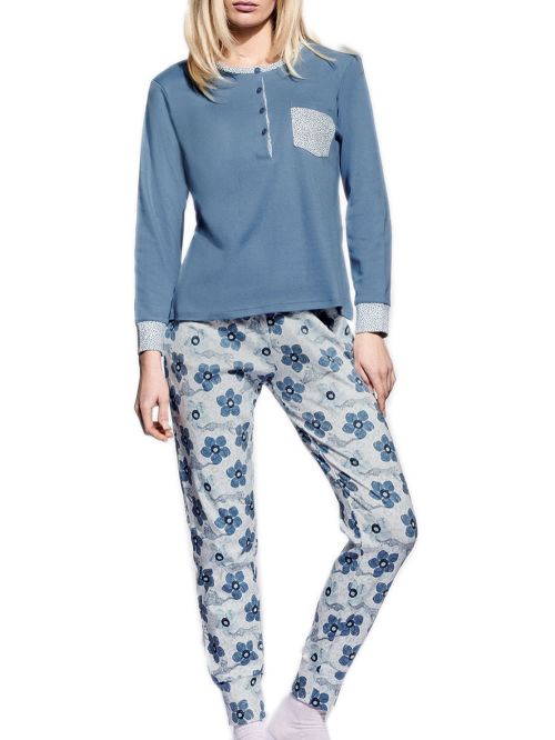 Πυτζάμα Γυναικεία INFIORE WILDLIFE - 100% Βαμβάκι - Νέα Μαμά