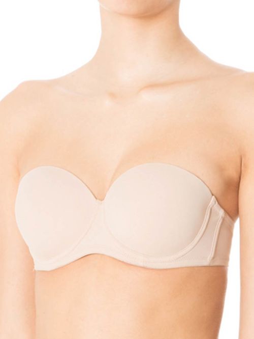 Σουτιέν Infiore by Lormar FASCIA IMBOTTITA  Strapless Push Up - Διπλή Αφαιρούμενη Ενίσχυση - Χειμώνας 2017-70B-Beige