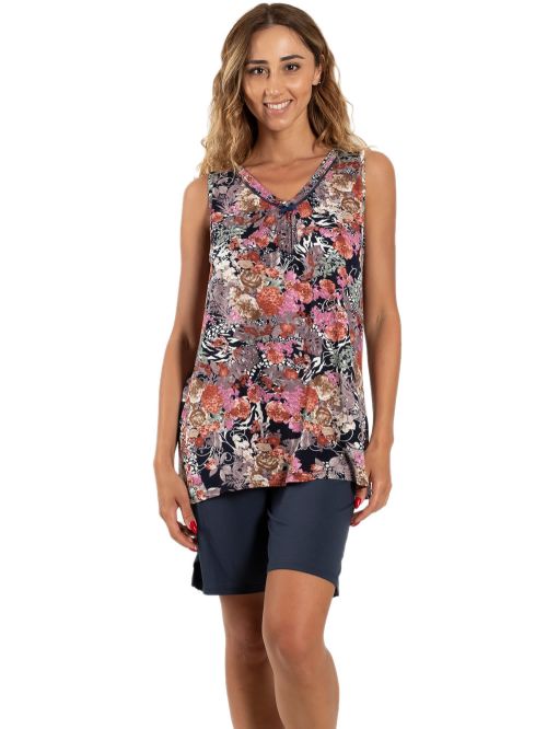 γυναικεία πυτζάμα koyote 6028 μπροστά