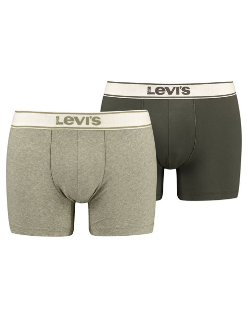 ανδρικά boxer levi's 37149-0847 khaki μπροστά
