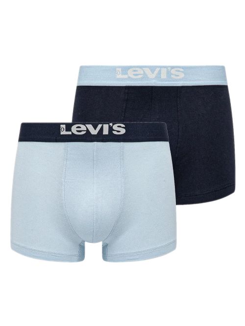 LEVIS Boxer Trunk Hipster - Οργανικό ECO Βαμβάκι - Blue Combo - Πακέτο με 2