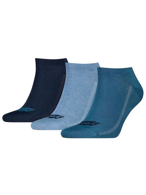 LEVIS Ανδρικό Σοσόνι Batwing Logo - Navy Combo - Οργανικό ECO Βαμβάκι - 3 Ζευγάρια