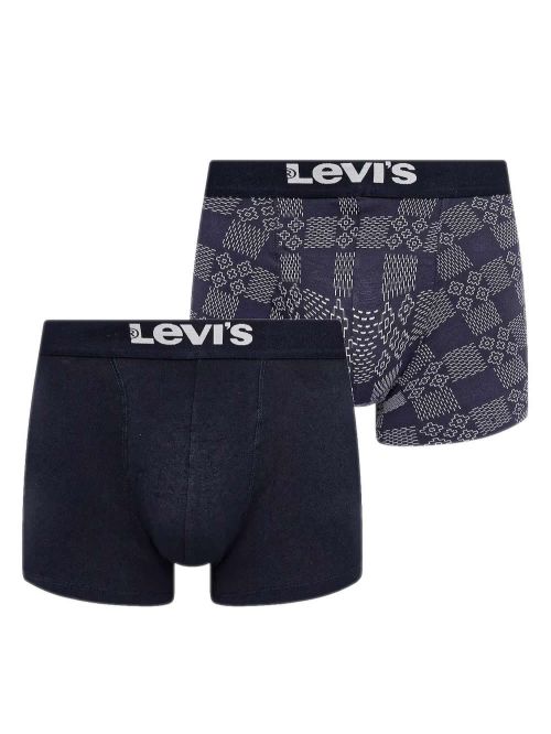 LEVIS Boxer Brief Denim Inspired - Οργανικό Eco Βαμβάκι - Blue Combo - Πακέτο με 2 