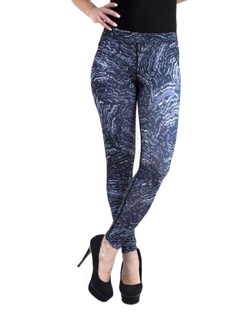 Κολάν Lisyana ETHNIC RIVER  - Γεμάτο Ελαστικό Σατινέ Ύφασμα - Ηπια Δράση Σύσφιξης