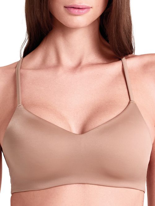 Σουτιέν LORMAR Bralette Αόρατο UltraShine - Σατινέ Ύφασμα - Ενίσχυση - Χωρίς Μπανέλα