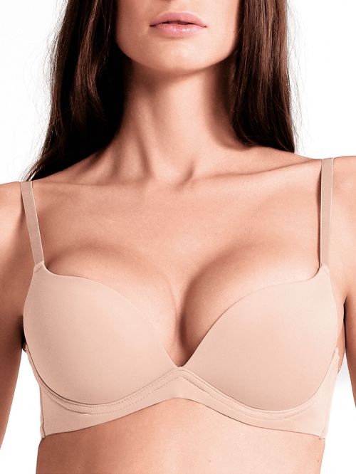 Σουτιέν Push Up Desiderio Lormar - Χωρίς Μπανέλα - Πλούσιο Μπούστο - Χειμώνας 19-80B-Beige