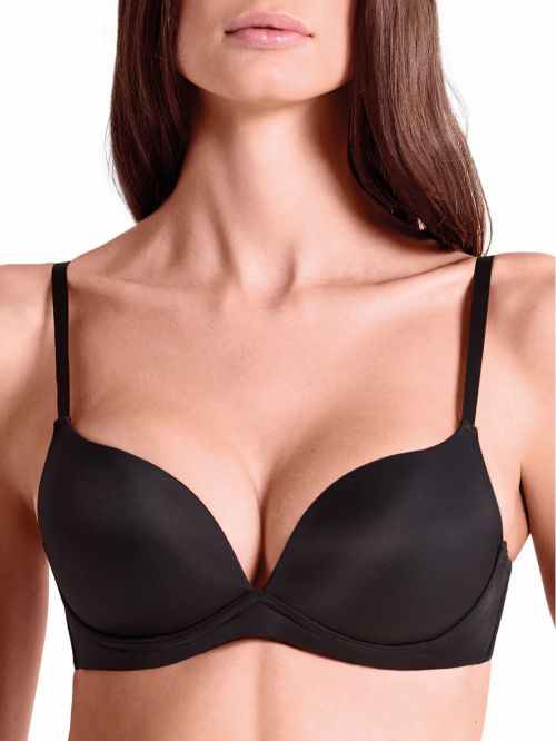 Σουτιέν Push Up Desiderio Lormar - Χωρίς Μπανέλα - Πλούσιο Μπούστο - Χειμώνας 19-80B-Black