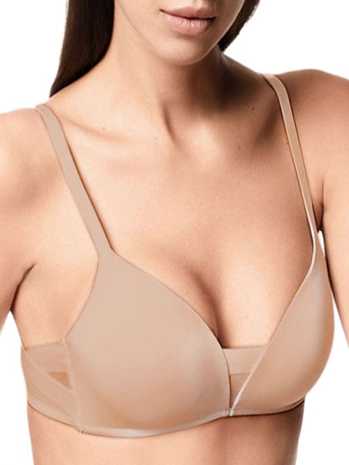 Σουτιέν LORMAR Extra Triangle - Ελαφριά Ενίσχυση & Διαφάνεια - Χωρίς Μπανέλα - Καλοκαίρι 2024-Beige-70B