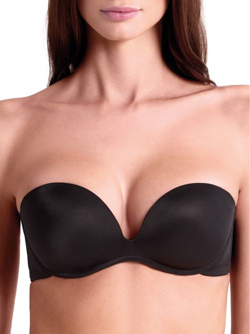Σουτιέν Lormar Free Plus - Strapless Super Push Up - Χωρίς Μπανέλα - Χειμώνας 19 -80B-Black