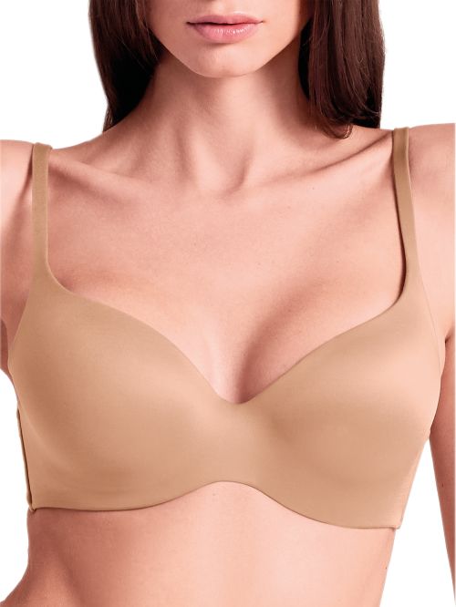 Σουτιέν LORMAR Balconette Αόρατο UltraShine - Σατινέ Ύφασμα - Ενίσχυση & Μπανέλα