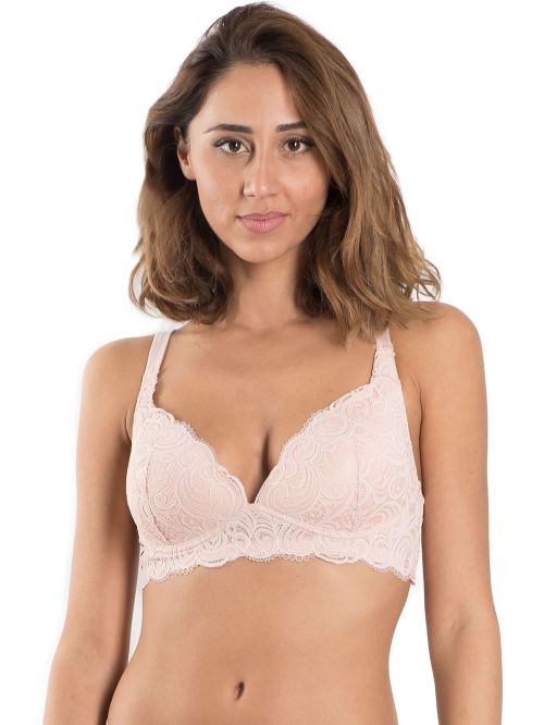 Σουτιέν LORMAR Vela Frizzante - Χωρίς Μπανέλα - Ενίσχυση & Δαντέλα - Χειμώνας 2020-70B-Beige